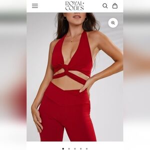 Royal Codes Serpent Tie Top